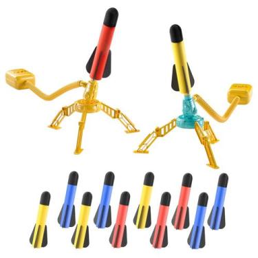 Imagem de Pacote Rocket Launcher TEMI 2 com 12 foguetes de espuma para crianças