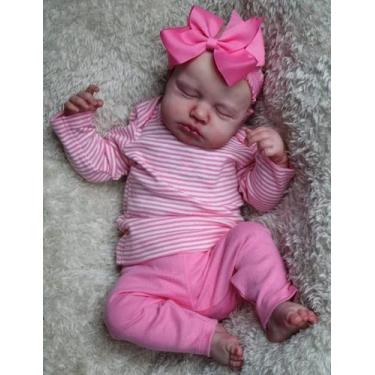 Imagem de Conjunto de roupas para Reborn Baby Doll Girl 45-50cm TatuDoll