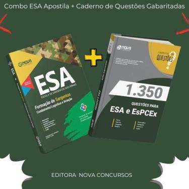 Imagem de Combo ESA Apostila + Caderno de Questões Gabaritadas - Nova Concursos
