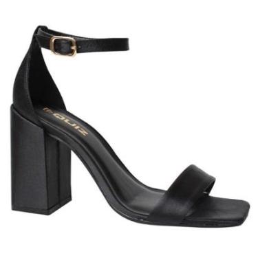 Imagem de Sandalia Quiz 64-1944-10 Salto Grosso Feminina-Feminino