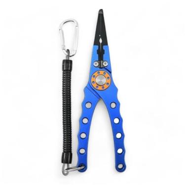 Imagem de Alicate de pesca multifuncional para exterior de 20 cm, cortador de linha, removedor de anzol, equipamento
