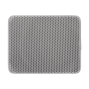 Imagem de Tapete para Areia de Gato À Prova d'Água! Material Anti-Vazamento, Fácil de Limpar e Não Adere à Areia (cinza,P 30 * 45CM)