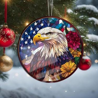 Imagem de Acrílico colorido, apanhador de sol, decoração de janela suspensa de coruja, arte de parede de arco-íris, para sala de estar, quarto, varanda, interior e exterior, jardim, enfeites de Natal 19 x 19 cm