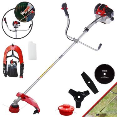 Imagem de Roçadeira Robusta Toyama Rt43-l 1,7hp 43cc + Facas 2p E 80d