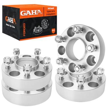 Imagem de Espaçadores de roda forjados 5 x 114,3 mm 5 x 4,5 mm 70,5 mm compatíveis com Ford Mustang Edge Explorer Sport Trac Ranger Crown Lincoln Town Car Mark VII Grand Mountaineer Mazda Navajo com adaptadores