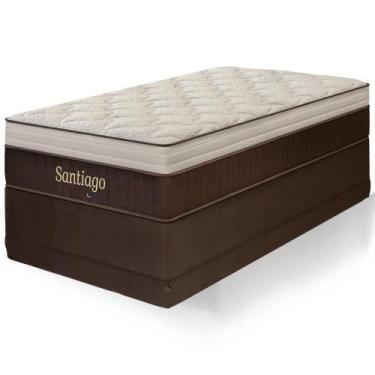 Imagem de Cama Box Solteiro King Colchão Santiago Molas Ensacadas Pillow Paparaz