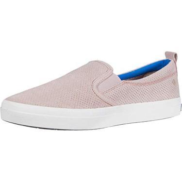 Imagem de Sperry Tênis feminino Crest Twin Gore Plushwave, Rosa Perf, 10