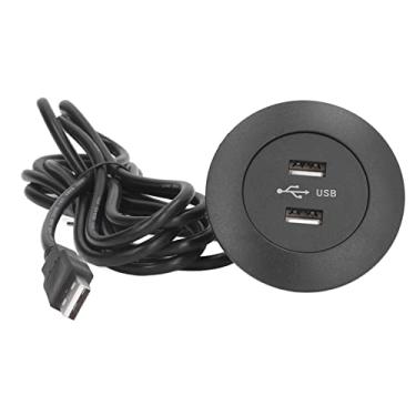 Imagem de Mingzhe Soquete de Carregamento USB para sofá, Proteção de Circuito, Portas USB Duplas, Instalação Embutida, Compatível Com Todos Os Sistemas Telefônicos, Carregamento Rápido, (Preta)