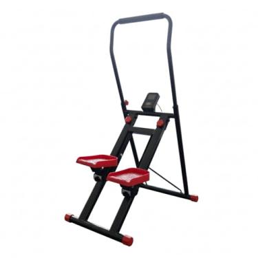 Imagem de Máquina Simulador Escada Caminhada Dobrável 130kg Academia