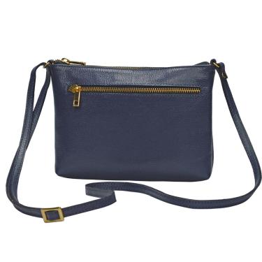 Imagem de Bolsa Feminina Transversal Tiracolo Lateral Pequena Couro