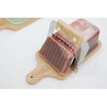 Imagem de Bar Soap Saavy Naturals Patchouli Rose - Plant-Based Ingredients - Made In USA - 1lb Handmade Soap Bar Loaf Sensitive Skin Sulfate Free Organic Bar Soap Bar 1 Lb