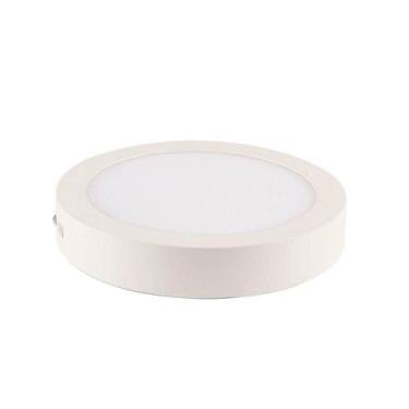 Imagem de Painel De Led Redondo Sobrepor 24w Bivolt Blumenau 3000k Luz Quente - 