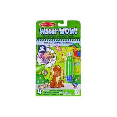 Imagem de Caderno e Caneta de Água Tema: Animais - Melissa & Doug