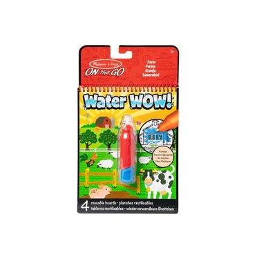 Imagem de Caderno P/ Colorir + Caneta De Água Fazenda - Melissa & Doug