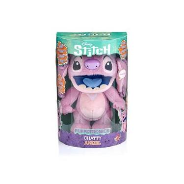 Imagem de Pelúcia Angel Robô (Fantoche) Interativa com Som Stitch Wow
