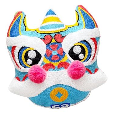 Imagem de FLCPJGV Almofada para O Ano Chinês, Presente, Decoração Macia para Cerimônia, Brinquedo, Almofada para Presente de Casamento, Azul, Tamanho real