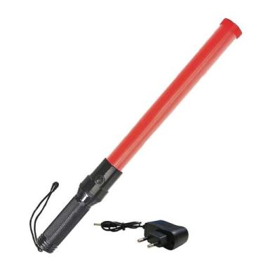 Imagem de Bastao Sinalizador Recarregavel Transito Engarrafamento Obra Sinalizaç