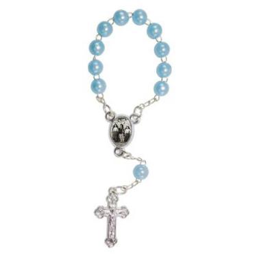 Imagem de 50 unidades Mini Terço Com Foto Meninos De Fátima - SJO Artigos Religi