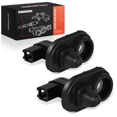 Imagem de A-Premium Interruptor de batente de porta adequado para Honda CR-V 2014-2020 Civic 2014-2020 Accord Fit HR-V Odyssey Pilot Ridgeline Acura ILX, dianteiro ou traseiro, um conjunto de 2