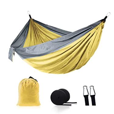 Imagem de Redinha de Nylon Ampliada Balanço Indoor Camping Viagem Trekking 210T Suprimentos Praia