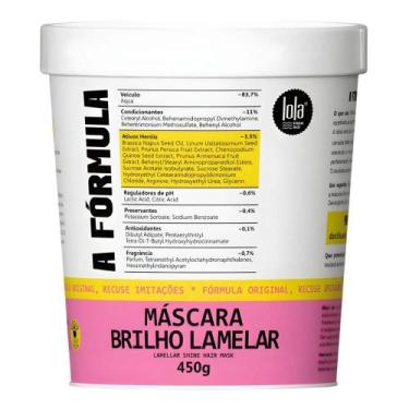 Imagem de Máscara Capilar Lola Brilho Lamelar A Fórmula 450g