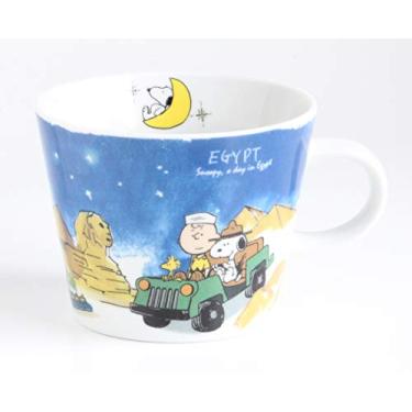 Imagem de Snoopy 3870044 Caneca de viagem mundial, Egito, Capacidade: aprox. 370 ml (370 ml), caneca