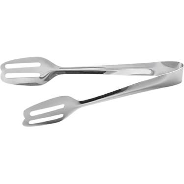 Imagem de Pinça de cozinha para cozinhar, grelhar e servir | Pinça utilitária resistente ao calor e fácil de segurar para churrasco, salada, pão, chapati e fritar