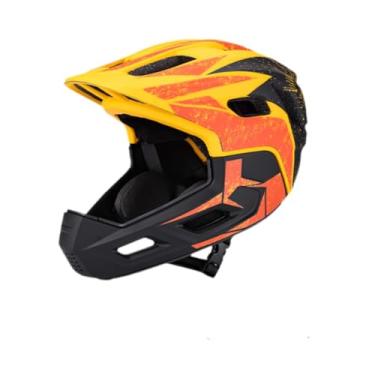 Imagem de menolana Capacete de ciclismo infantil para ciclismo de estrada, ajustável, ideal para skate, bicicleta de estrada e ao ar livre, para meninos e meninas, Amarelo