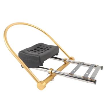 Imagem de Dioche Head Spa Equipamento Quadro Circulação de água Massagem de Cabelo Chuveiro Com Travesseiro Kit para Salão de Beleza Uso Doméstico Construção de Metal 40x42cm (Tubo redondo)