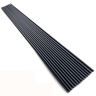 Imagem de Lamehfyo Eixo de flecha de carbono para tiro com arco 76 cm de carbono misto 500 setas de caça DIY para arco recurvo composto (12 peças)