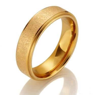 Imagem de Anel rotativo multifuncional - presente masculino de estilo simples, adequado para dar a ele. É um anel de casal de estilo coreano adequado para homens e mulheres., 8, Cobre, Sem pedra preciosa