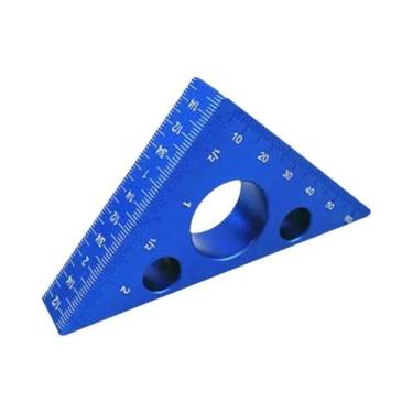Imagem de Régua De Ângulo Reto Em Liga De Alumínio, Ferramenta De Medição De Alt