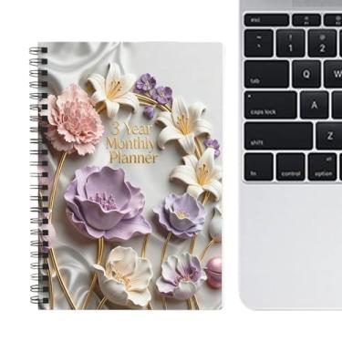 Imagem de Agenda de planejamento mensal – Agenda 2006-2008 – Agenda mensal de 3 anos | para estudantes, professores, crianças, adolescentes, adultos, colegas de classe, família, amigos