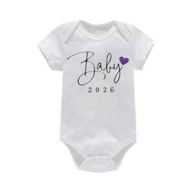 Imagem de Macacão Para Bebê Recém-Nascido Meninos E Meninas Roupas Engraçadas Ro