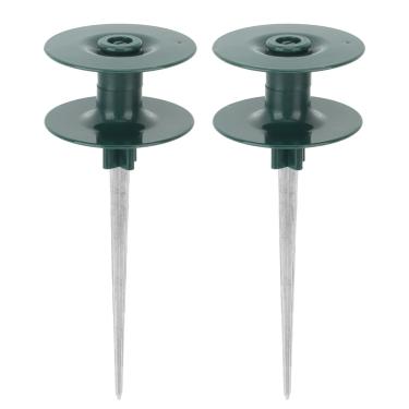 Imagem de GLOGLOW Espiga Guia de Mangueira, Liga de Zinco ABS, Design de Economia de Trabalho, Suporte de Guia de Mangueira de Jardim para Fácil Uso Em Gramado e Jardim