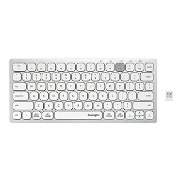 Imagem de Kensington Multi-Device Dual Wireless Compact Keyboard - Silver (K75504US)