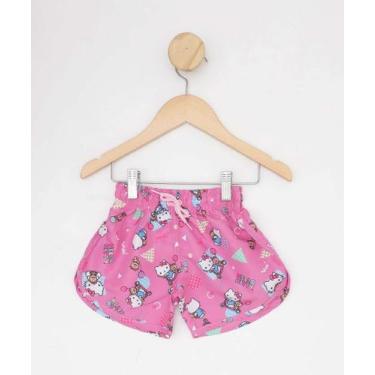 Imagem de Short Infantil Estampa Hello Kitty Sanrio Tam 1 a 3-05551, Rosa, 1