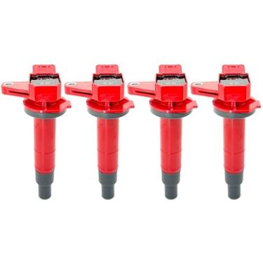 Imagem de 4 BOBINAS DE IGNIÇÃO PARA TOYOTA AVANZA PERODUA MYVI ALZA KEMBARA 1.5L 19070-BZ040 19070-BZ030 Substituição da Bobina de Ignição