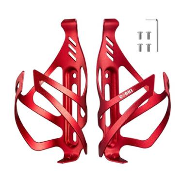 Imagem de Corki Suporte de garrafa de água para bicicleta, suporte de copo de bicicleta leve ajustável para bicicletas de estrada e montanha
