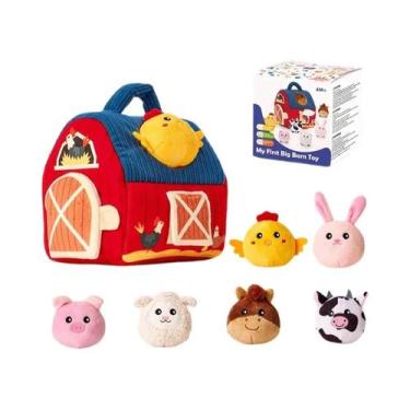 Imagem de Brinquedo De Colmeia Para Bebês De 6 a 12 Meses, 5 Brinquedos Sensoria