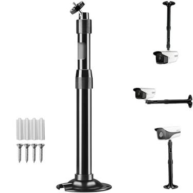 Imagem de Coolotic Suporte De Parede Para Câmera Segurança Cctv, Ajustável Telescópicamente Câmeras Bullet, Ip, Arlo E Wyze