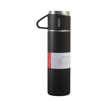 Imagem de Copo Térmico De Aço Inoxidável De 500ML Com Isolamento a Vácuo, Caneca