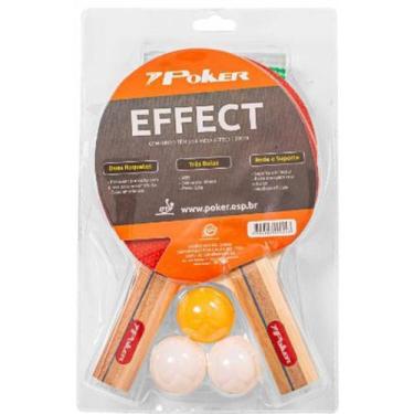 Imagem de Conjunto de Raquete para PING PONG com 3 Bolas, Suporte e Rede - TK Sh