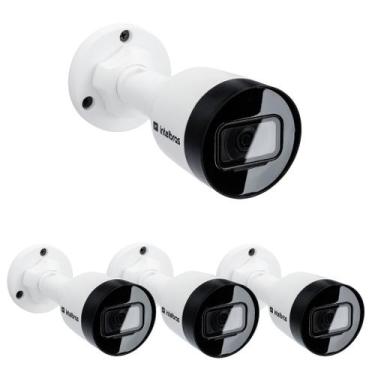 Imagem de Kit 4 Câmeras IP 2 Megapixels Full HD 30m PoE VIP 1230 B G5 Intelbras
