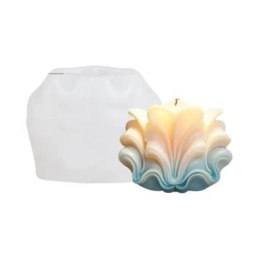 Imagem de Moldes De Silicone Para Velas Com Estampa De Concha Do Oceano, Feitos 