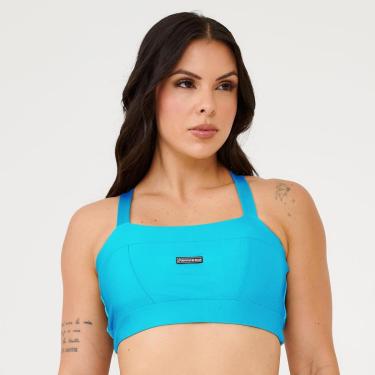 Imagem de Top Faixa Com Recortes Platinado Com Bojo Donna Carioca-Feminino