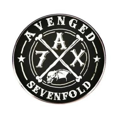 Imagem de Broche De Metal Da Banda De Rock Avenged Sevenfold, Pin De Música, Ace