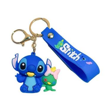 Imagem de Chaveiro Kawaii Disney Lilo & Stitch Baby Stitch Figura De PVC Charme 
