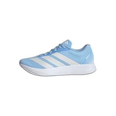 Imagem de adidas Tênis de corrida feminino Duramo RC2, Clear Sky Zero Metalic Halo Silver, 7 UK