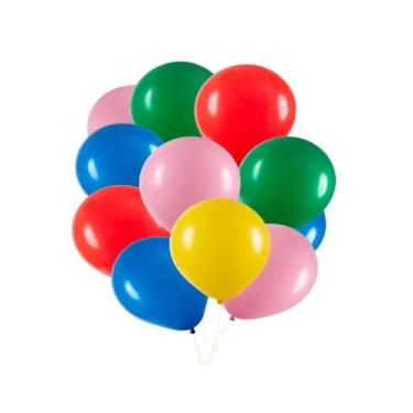 Imagem de Balão Artlatex N5 Redondo C/50un Decoração Festa Aniversario - Crgfest
